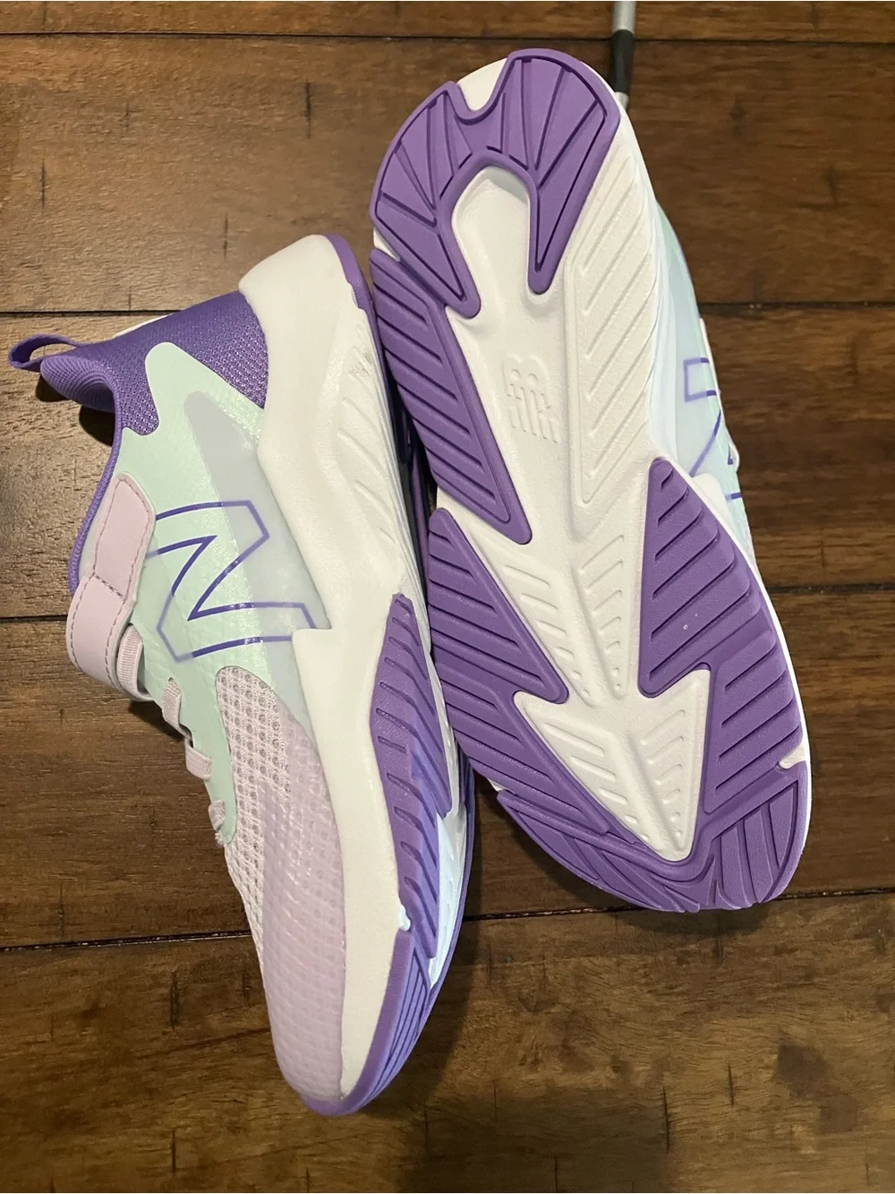 New Balance Kids' Lavender, Mint & Lilac Athletic Sneakers Sz 2y- NO BOX